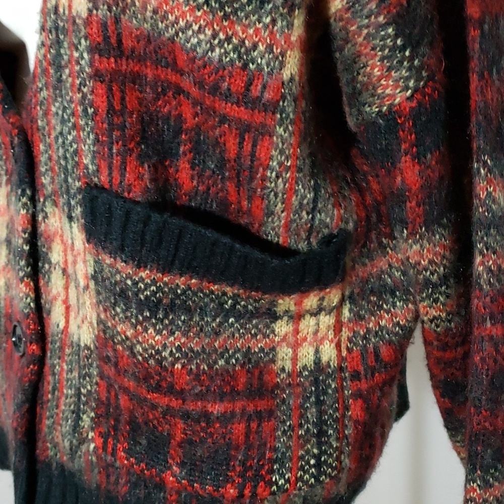FOREVER 21 Plaid Cardigan Sweater, Size S - Picture 10 of 15